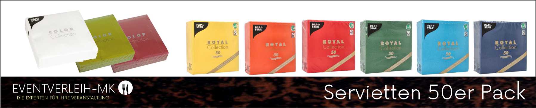 Servietten - 50er Pack (Verkauf)